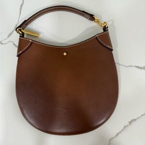 SMALL polo Ralph Lauren Elegant Brown Leather Women's Bag